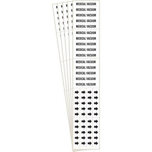 SAF627-"Medical Vacuum" Pipe Markers