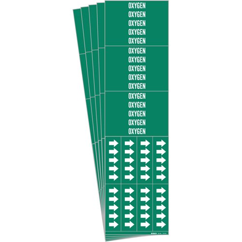 SAF629-"Oxygen" Pipe Markers
