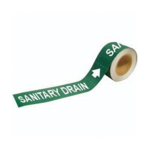 SAF696-"Sanitary Drain" Pipe Markers