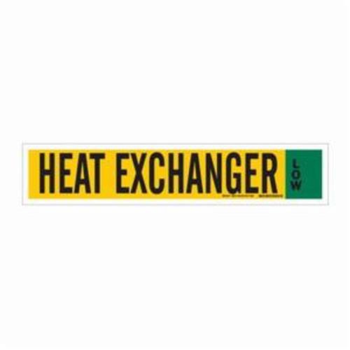 SAF726-"Heat Exchanger" Ammonia (IIAR) Pipe Marker