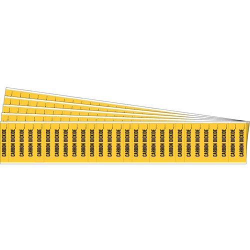 SAF752-"Carbon Dioxide" Semi-Conductor & Chemical Pipe Markers