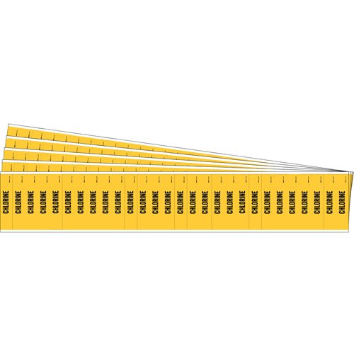 SAF755-"Chlorine" Semi-Conductor & Chemical Pipe Markers
