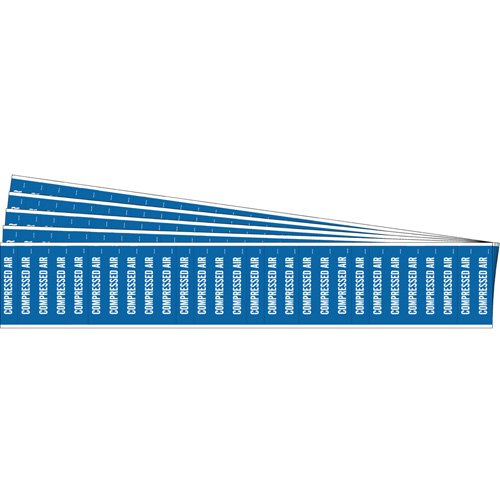 SAF758-"Compressed Air" Semi-Conductor & Chemical Pipe Markers