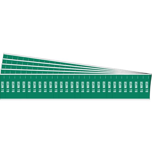 SAF760-"D.I. Water" Semi-Conductor & Chemical Pipe Markers