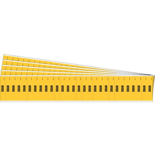 SAF762-"Drain" Semi-Conductor & Chemical Pipe Markers