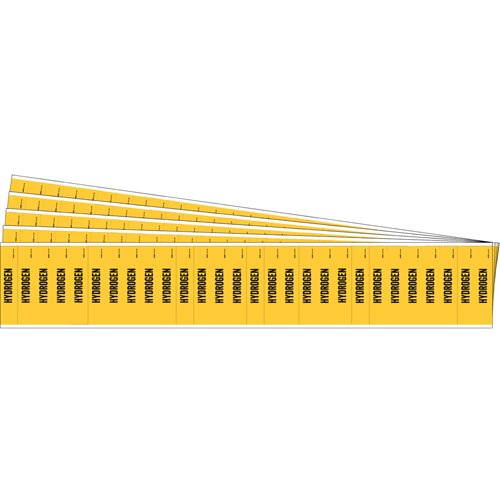 SAF771-"Hydrogen" Semi-Conductor & Chemical Pipe Markers