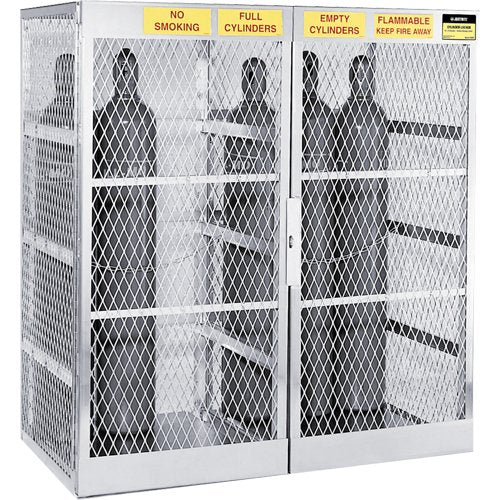 SAI577-Aluminum LPG Cylinder Locker Storage