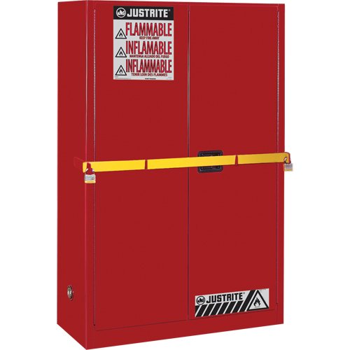 SAN607-High Security Flammables Safety Cabinet with Steel Bar
