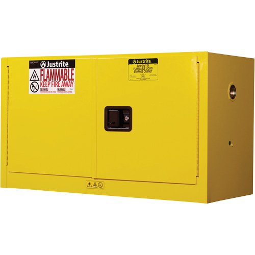 SAQ031-Sure-Grip® EX Piggyback Flammable Safety Cabinet