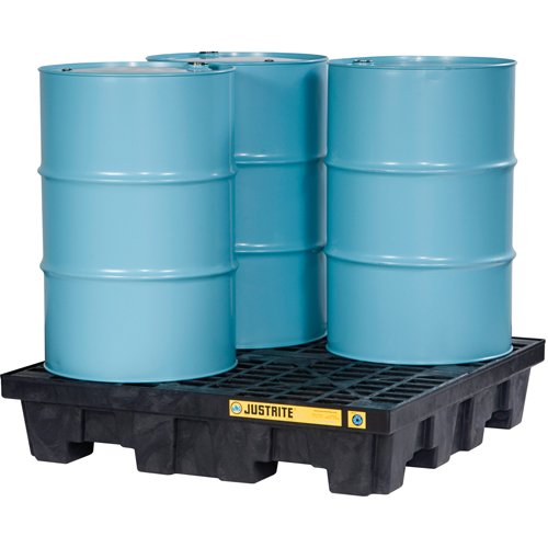 SBA849-EcoPolyBlend™ Spill Control Pallets - With Drain