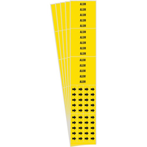 SH476-"Alum" Pipe Marker
