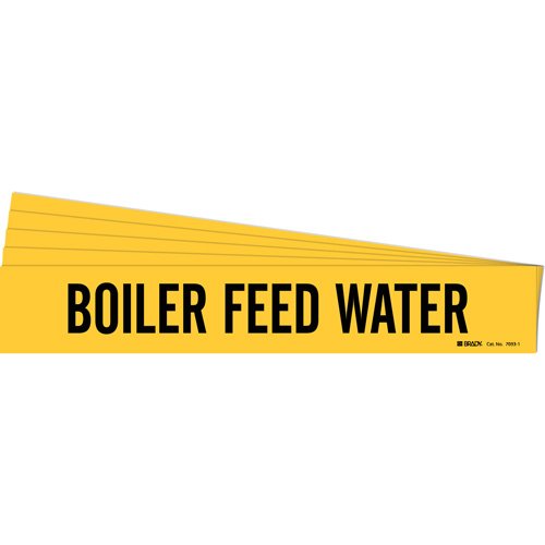 SH554-"Boiler Feed Water" Pipe Marker