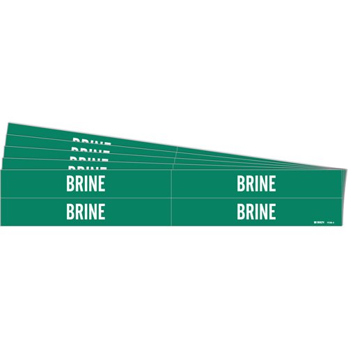 SH567-"Brine" Pipe Markers