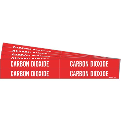 SH575-"Carbon Dioxide" Pipe Markers