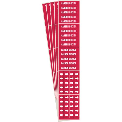 SH576-"Carbon Dioxide" Pipe Marker