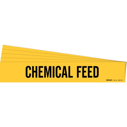 SH589-"Chemical Feed" Pipe Marker