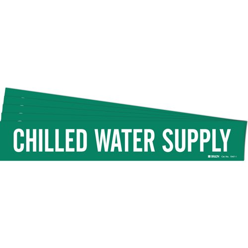 SH606-"Chilled Water Supply" Pipe Marker