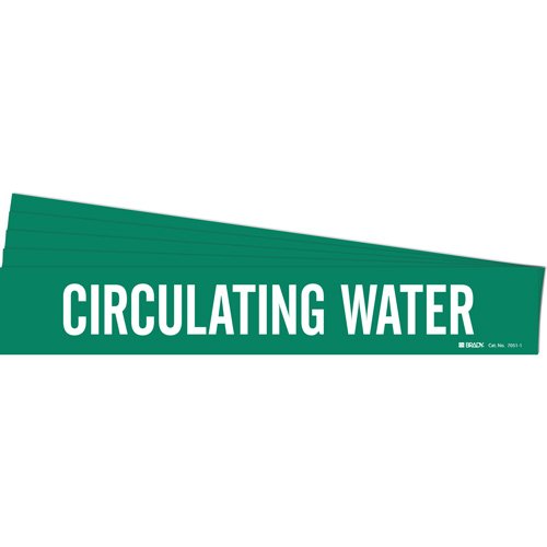 SH622-"Circulating Water" Pipe Marker