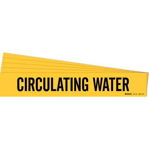 SH625-"Circulating Water" Pipe Marker