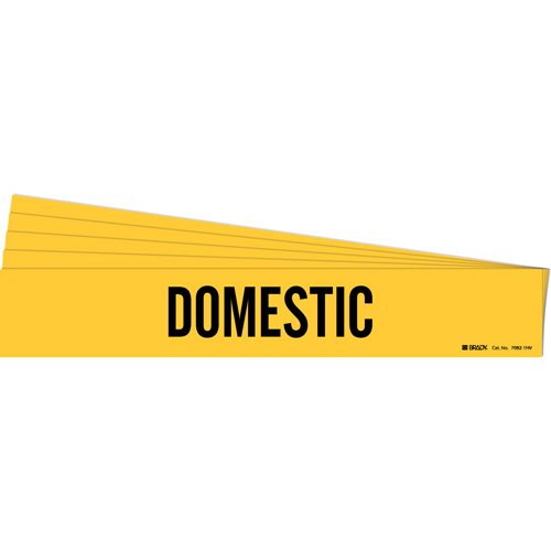 SH745-"Domestic" Pipe Marker