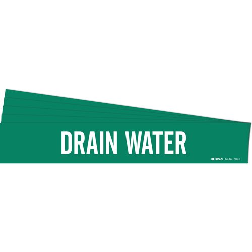 SH786-"Drain Water" Pipe Marker