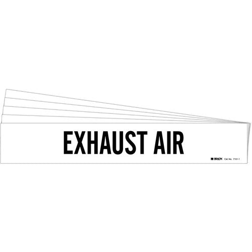 SH822-"Exhaust Air" Pipe Marker