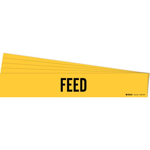 SH829-"Feed" Pipe Marker