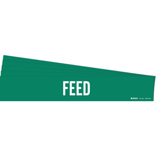 SH833-"Feed" Pipe Marker