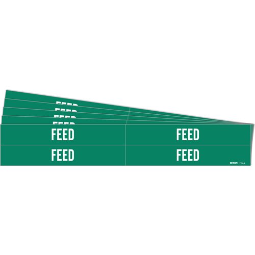 SH835-"Feed" Pipe Marker