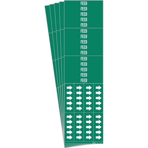 SH836-"Feed" Pipe Markers