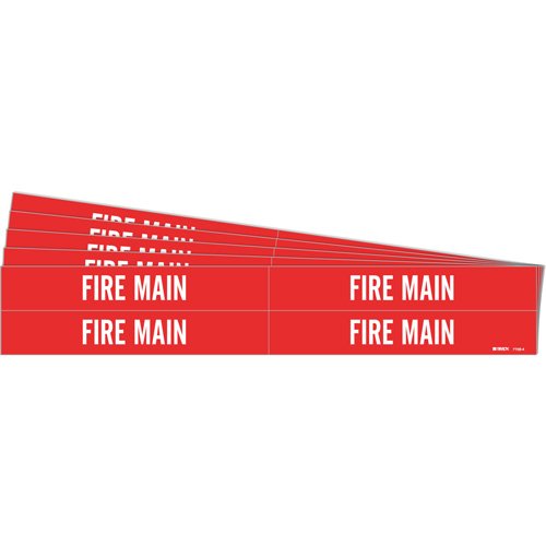SH855-"Fire Main" Pipe Markers