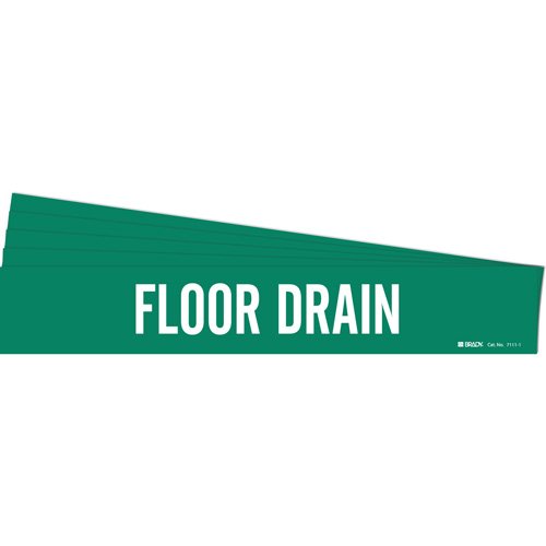 SH862-"Floor Drain" Pipe Marker