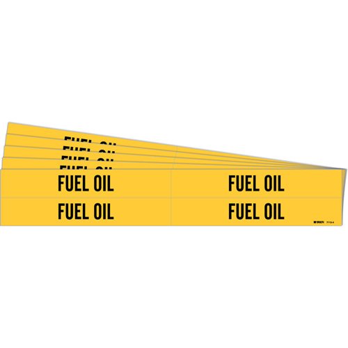 SH879-"Fuel Oil" Pipe Markers