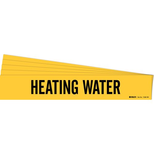 SH929-"Heating Water" Pipe Marker
