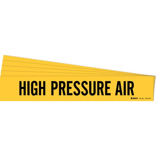 SH953-"High Pressure Air" Pipe Marker