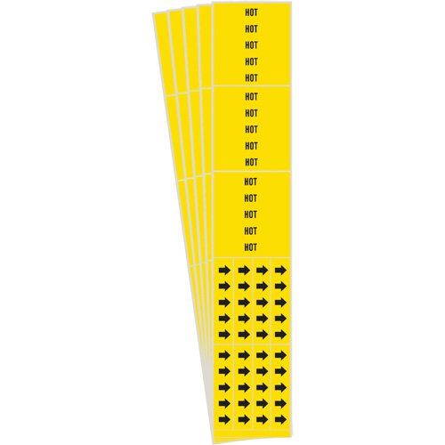 SH992-"Hot" Pipe Markers