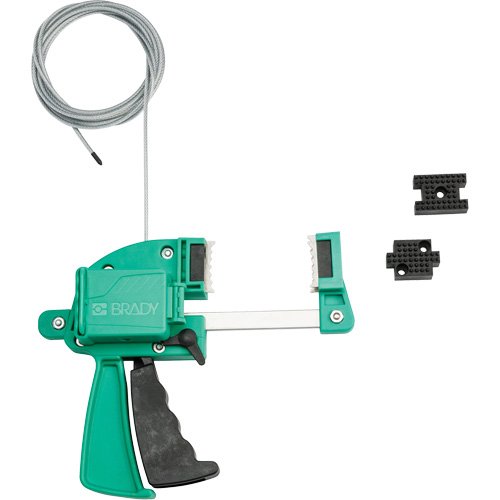 SHB865-Green Clamping Cable Lockout