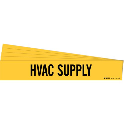 SI022-"HVAC Supply" Pipe Marker