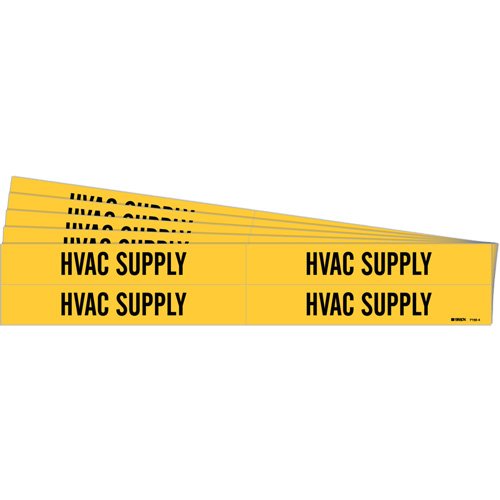 SI024-"HVAC Supply" Pipe Markers
