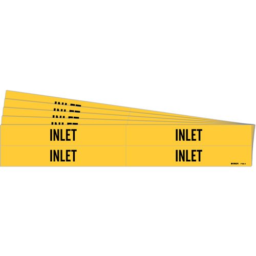 SI076-"Inlet" Pipe Markers