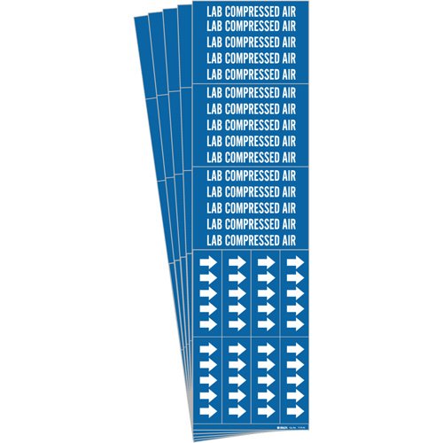 SI097-"Lab Compressed Air" Pipe Markers