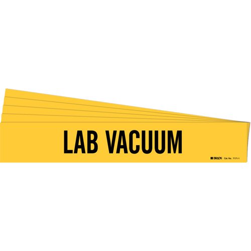 SI099-"Lab Vacuum" Pipe Marker