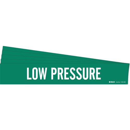 SI106-"Low Pressure" Pipe Marker