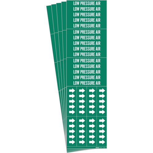 SI113-"Low Pressure Air" Pipe Markers