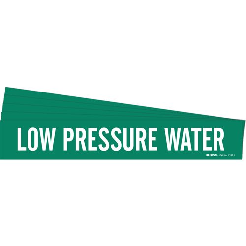 SI135-"Low Pressure Water" Pipe Marker