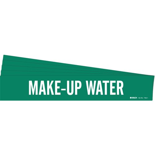 SI143-"Make-Up Water" Pipe Marker
