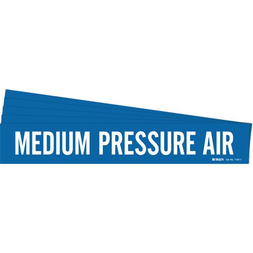 SI147-"Medium Pressure Air" Pipe Marker