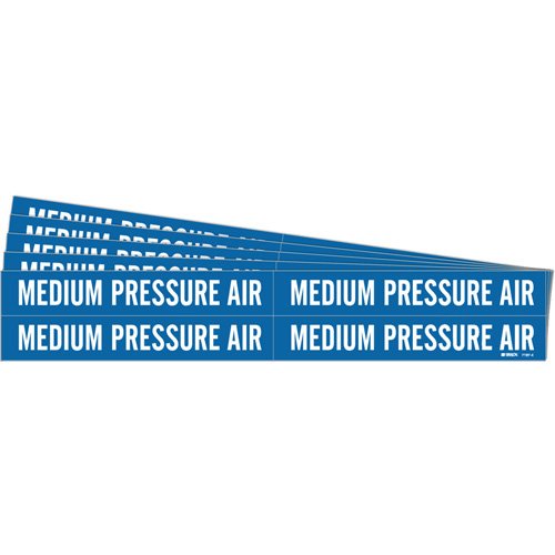 SI148-"Medium Pressure Air" Pipe Markers