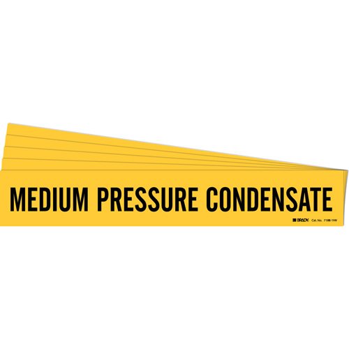 SI150-"Medium Pressure Condensate" Pipe Marker