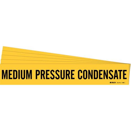 SI151-"Medium Pressure Condensate" Pipe Marker